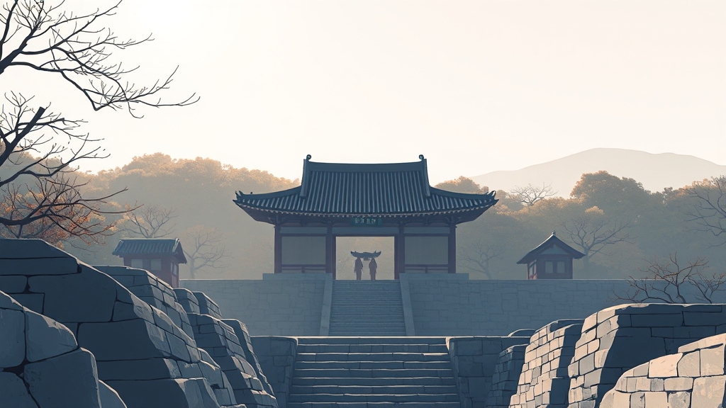 종묘 및 왕릉 정보 (illustration 스타일)