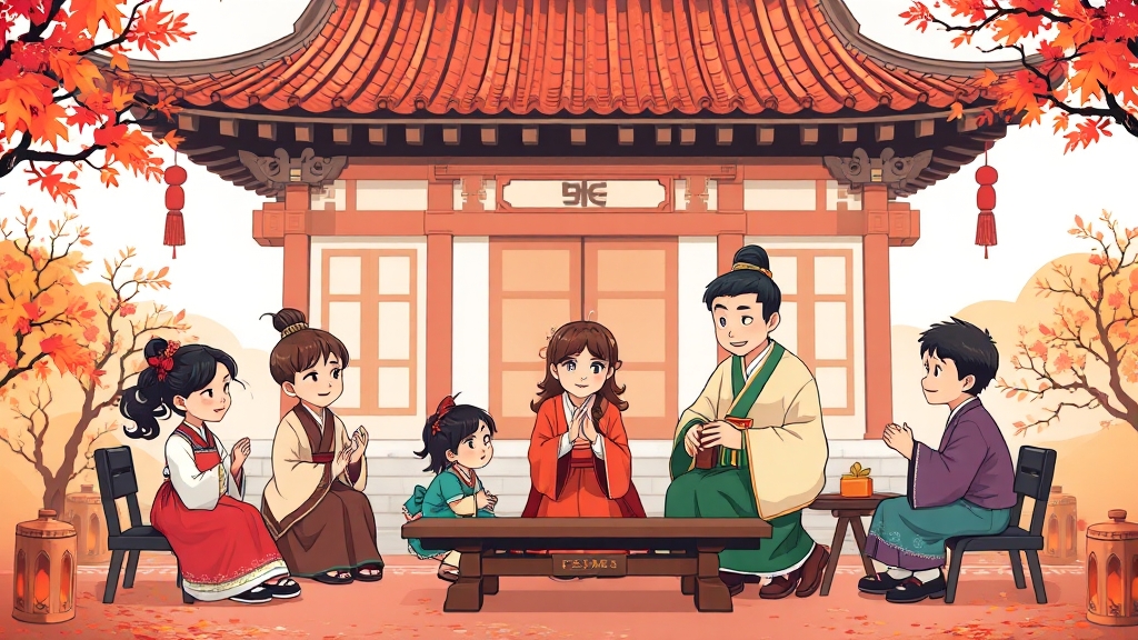 가을 궁중문화축전 (cartoon 스타일)