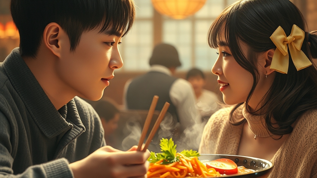 운명적인 재회: 로맨스의 완성 (realistic 스타일)