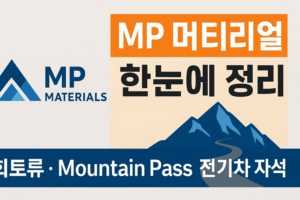 MP 머티리얼 관련 이미지