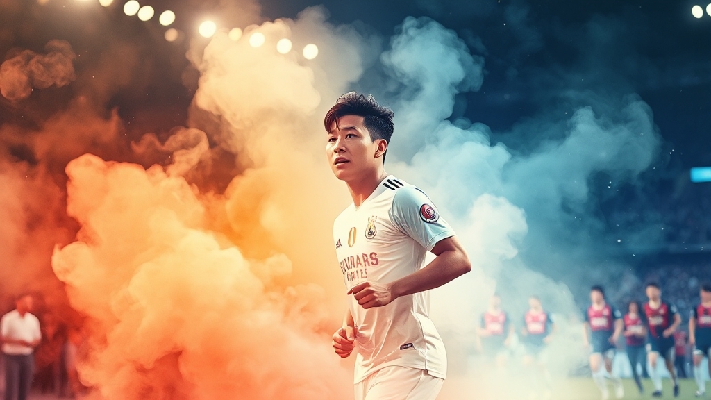 LA FC 최근 경기 결과 및 순위 (watercolor 스타일)