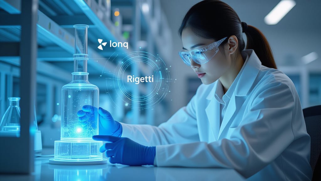 📊 개별 유망 종목 심층 분석: IONQ, RGTI 등 핵심 기업 비교