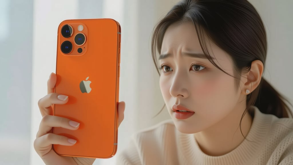 아이폰 17 프로 코스믹 오렌지, 변색 논란의 전말과 애플 대응 7 📞 애플의 공식 입장 및 고객 지원