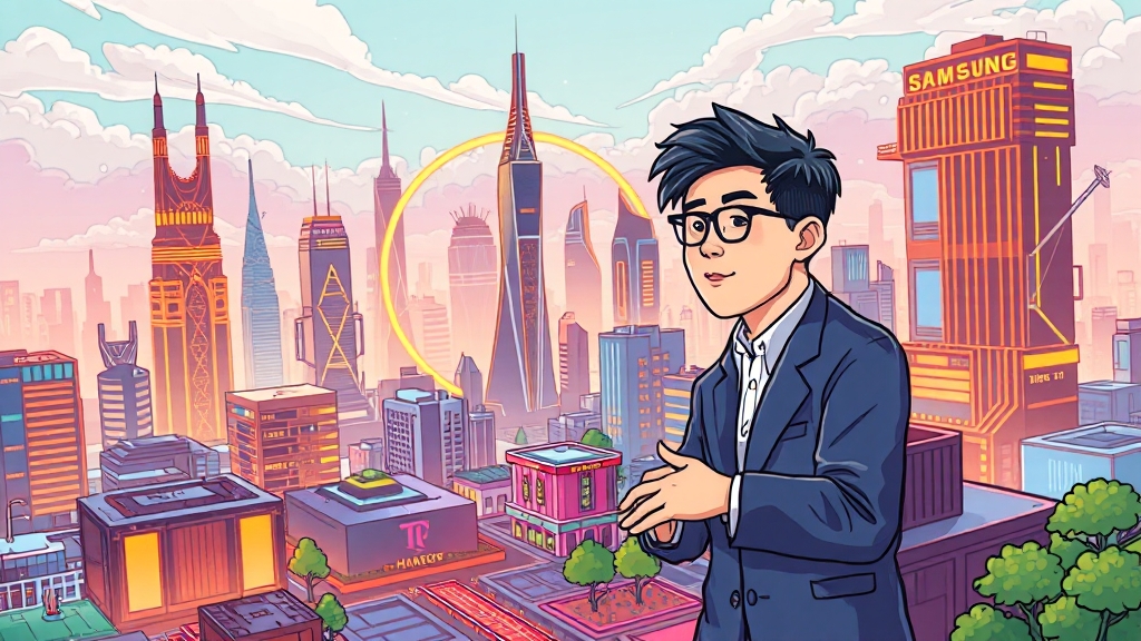 젠슨 황 방한: APEC CEO 서밋, HBM 협력, 한미 반도체 동맹 강화 15 결론: 한국 경제 미래 좌우 (cartoon 스타일)