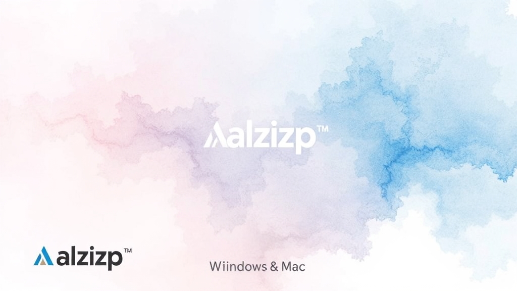 알집, 왜 써야 할까? (watercolor 스타일)