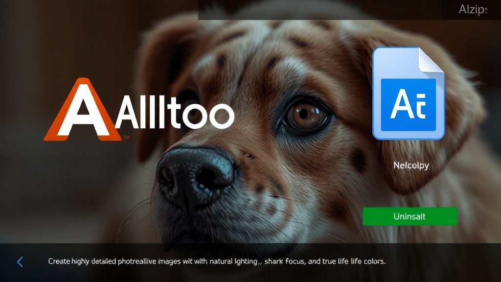 알집 다운로드 & 설치법 (realistic 스타일)