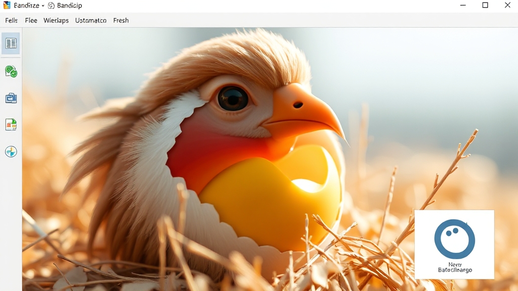 알집 말고 다른 선택지는? (realistic 스타일)