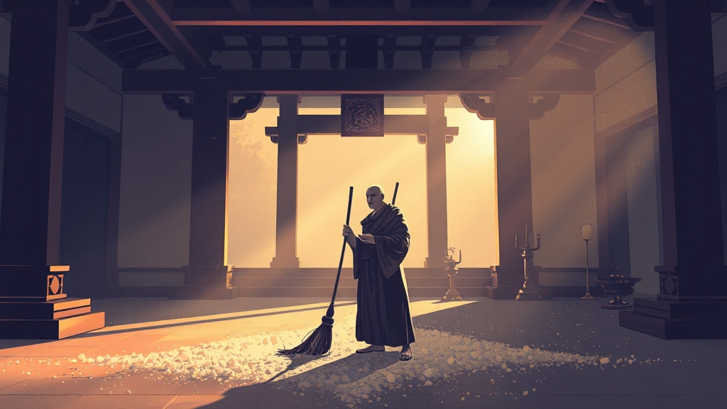 미니멀 라이프 A to Z: 스님의 청소법부터 0원 식비의 행복까지 7 스님의 청소법 (illustration 스타일)