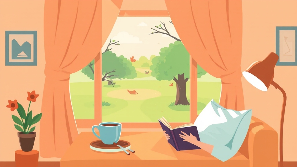 미니멀 라이프 A to Z: 스님의 청소법부터 0원 식비의 행복까지 10 저소비 속 행복 찾기 (cartoon 스타일)