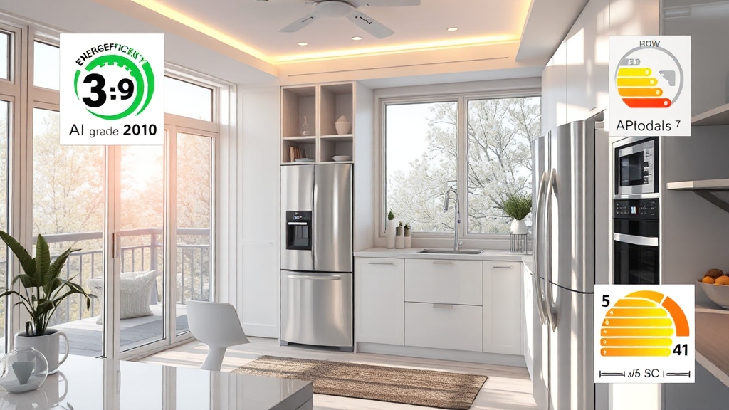 삼성 비스포크 AI 가전: 핵심 기능, 라인업, 스마트싱크 연동 완벽 분석 4 AI 스마트 기능: 효율성 극대화 (realistic 스타일)