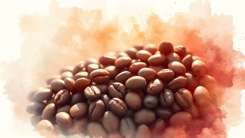 나만을 위한 커피 원두 선택 가이드: 종류별 특징부터 맛, 보관법까지 9 리베리카 원두의 특별함 (watercolor 스타일)