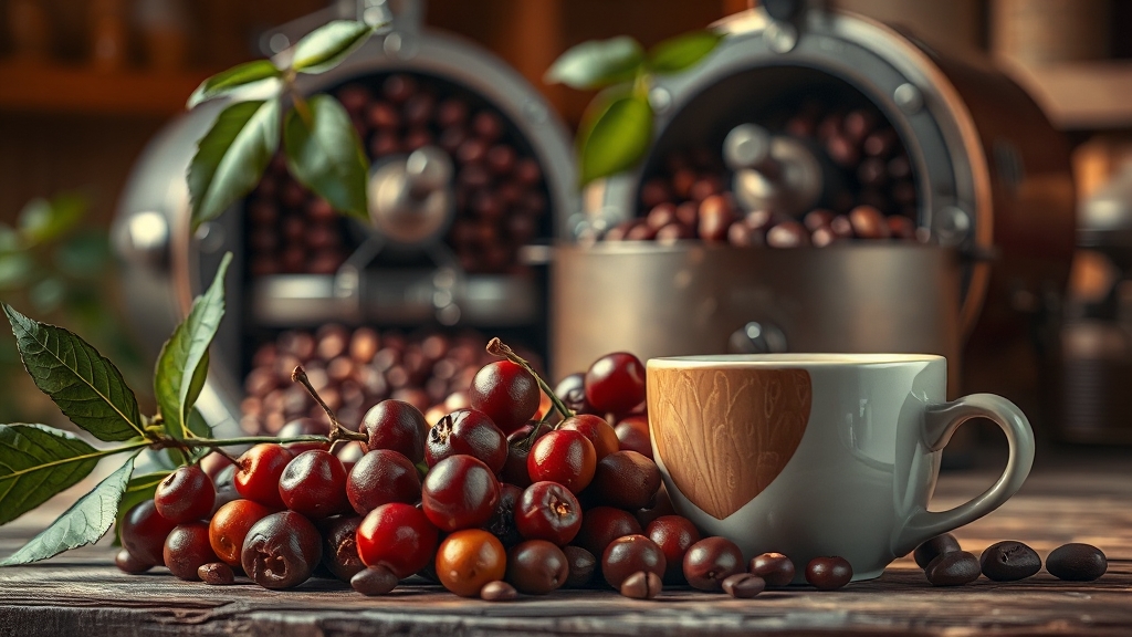 나만을 위한 커피 원두 선택 가이드: 종류별 특징부터 맛, 보관법까지 11 커피 맛을 좌우하는 3가지 요소 (realistic 스타일)