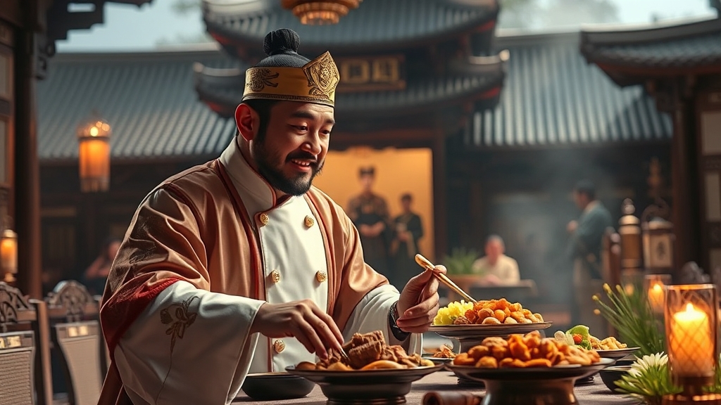 원작 웹소설 '연산군의 셰프' (realistic 스타일)