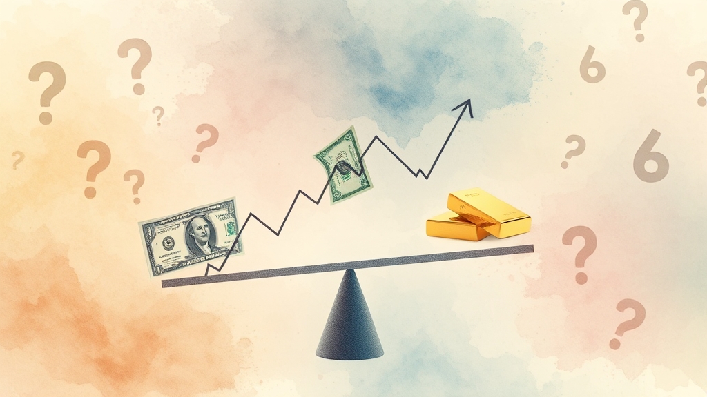 금리 인하, 시장에 어떤 영향을 줄까? (watercolor 스타일)