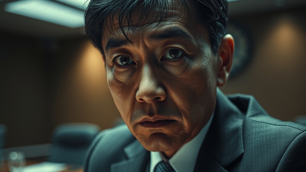 김부장 이야기 백정태 상무 유승목 집중 분석: 프로필, 연기, 류승룡 인연 4 백정태 상무 캐릭터 분석 (realistic 스타일)