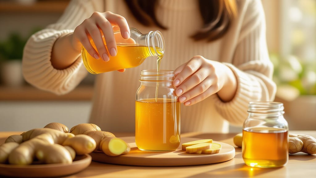 쓴맛 없이 맛있는 생강청 황금 레시피: 재료부터 보관까지 2 💡 직접 만드는 생강청, 왜 좋을까요?