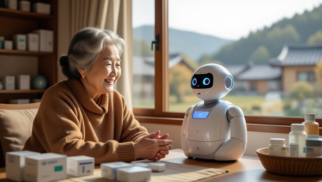 AI 의료 혁신: 진단부터 신약 개발까지 미래 헬스케어 총정리 7 👵 초고령사회 대응을 위한 AI 통합 의료·돌봄 체계