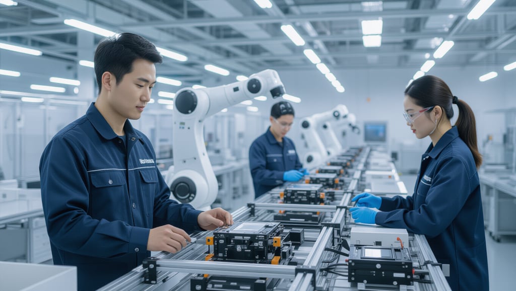 AI 로봇 스마트 팩토리: 제조 혁신 핵심 기술과 적용 사례 9 🤝 인간과 로봇의 하이브리드 협업