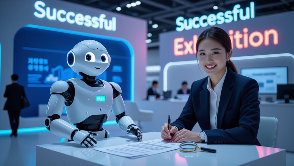 전시회 로봇 대여 완벽 가이드: 종류, 비용, 성공 운영 팁 5 📝 업체 선정 & 계약, 이것만은 꼭!