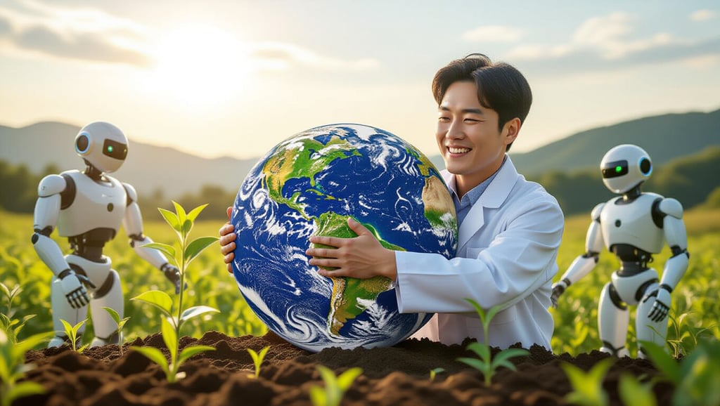 AI 컨퍼런스 2025 핵심 트렌드: 기술 융합부터 비즈니스 혁신까지 7 🌱 '돕는 AI'와 지속 가능한 생태계를 향한 발걸음