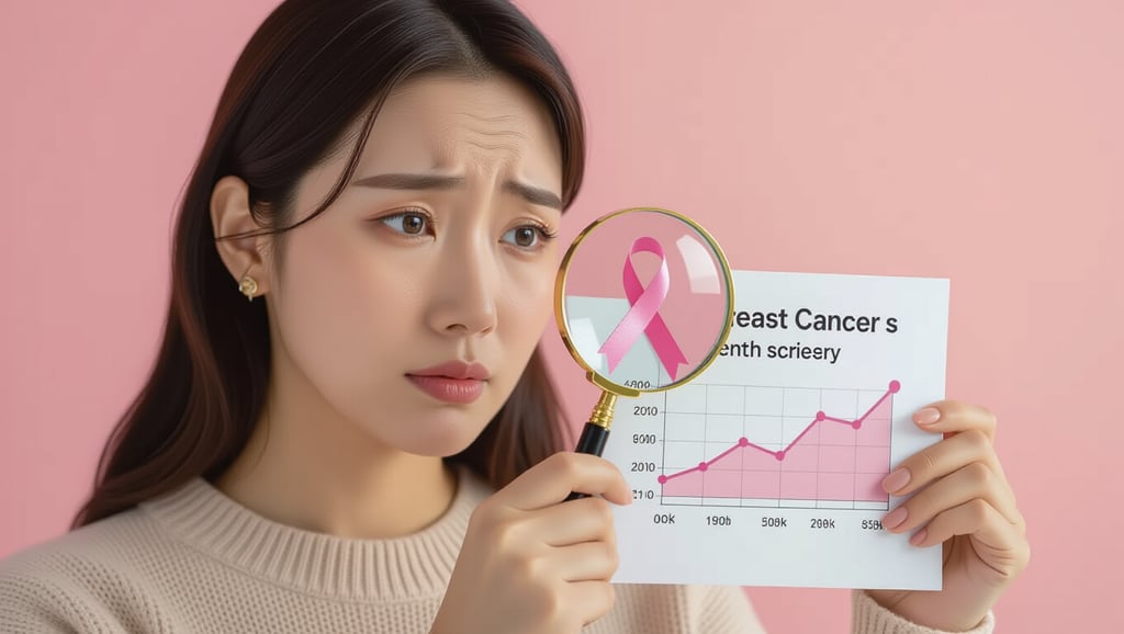 📈 한국 여성 유방암 발병률, 왜 늘고 있을까요?