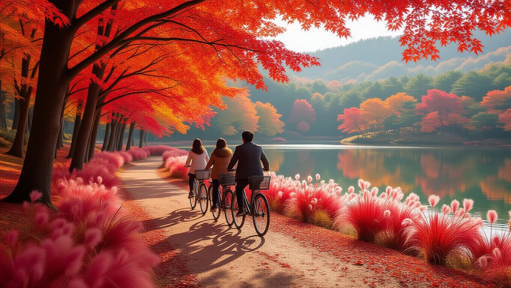 하남 미사 단풍 명소 총정리: 미사경정공원 최적 산책 코스 2 🍁 하남 미사 단풍 명소, 미사경정공원