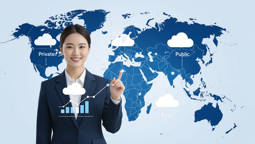 2033년 클라우드 컴퓨팅 시장 전망: 성장 동력, 핵심 기술 및 투자 기회 분석 3 📊 시장 규모와 점유율, 어디가 강세일까요?