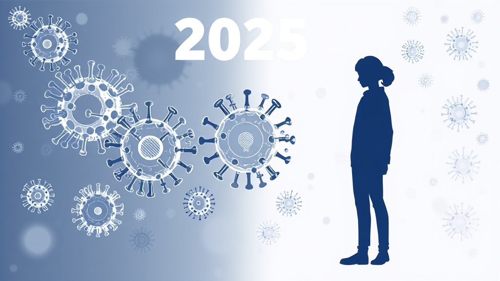 2025 독감 대유행 대비: 증상, 예방접종, 감염 경로 완벽 분석 3 감기 vs 독감, 핵심 차이점 (illustration 스타일)