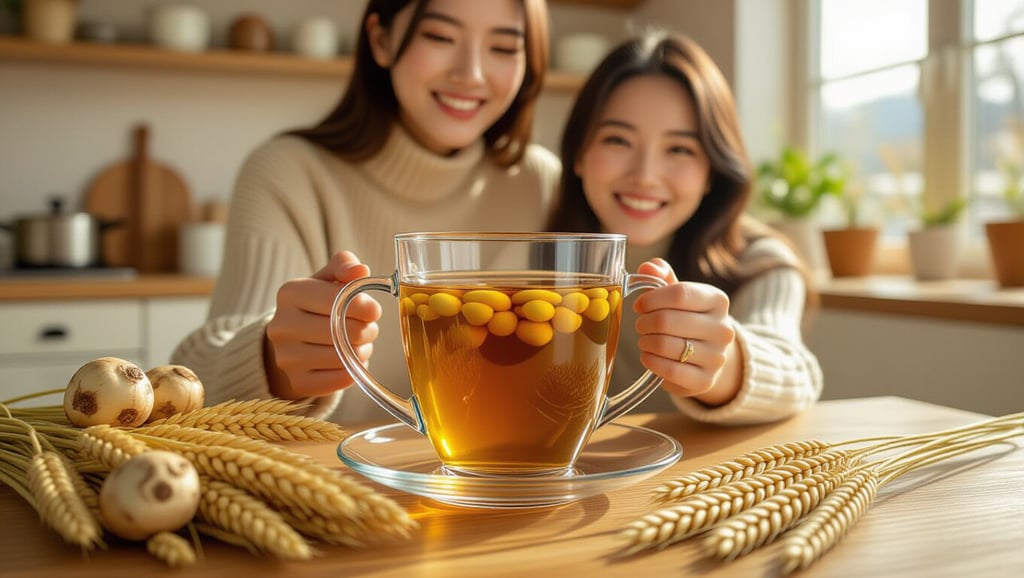 돼지감자차 효능부터 부작용, 혈당 관리까지 완벽 가이드 5 🤝 돼지감자차와 보리차, 함께 마시면 더 좋은 이유