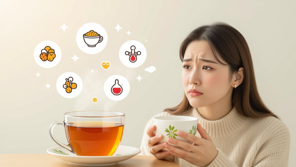 돼지감자차 효능부터 부작용, 혈당 관리까지 완벽 가이드 8 ⚠️ 돼지감자차 섭취 시 주의할 점과 부작용