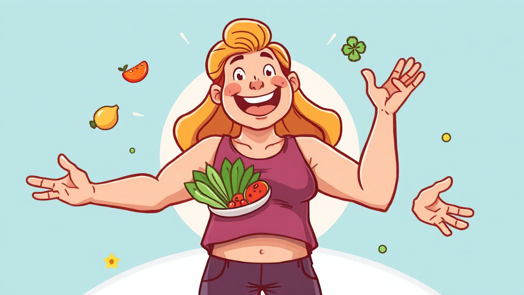 간헐적 단식 완전 분석: 방법 비교, 효과 극대화, 성공 전략 A to Z 9 마무리 (cartoon 스타일)