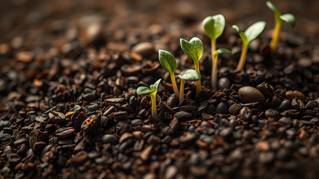 커피 찌꺼기 재활용 A to Z: 활용법, 건조, 변기 배출 주의사항 2 커피 찌꺼기, 왜 재활용해야 할까요? (realistic 스타일)