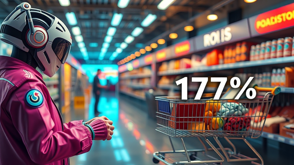 AI 쇼핑 혁신: 개인화 추천, 자동화 마케팅, 사기 방지 A to Z 7 AI 에이전트 쇼핑 효율 증대 (realistic 스타일)