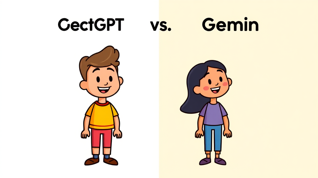 AI 모델 선택 가이드 (cartoon 스타일)