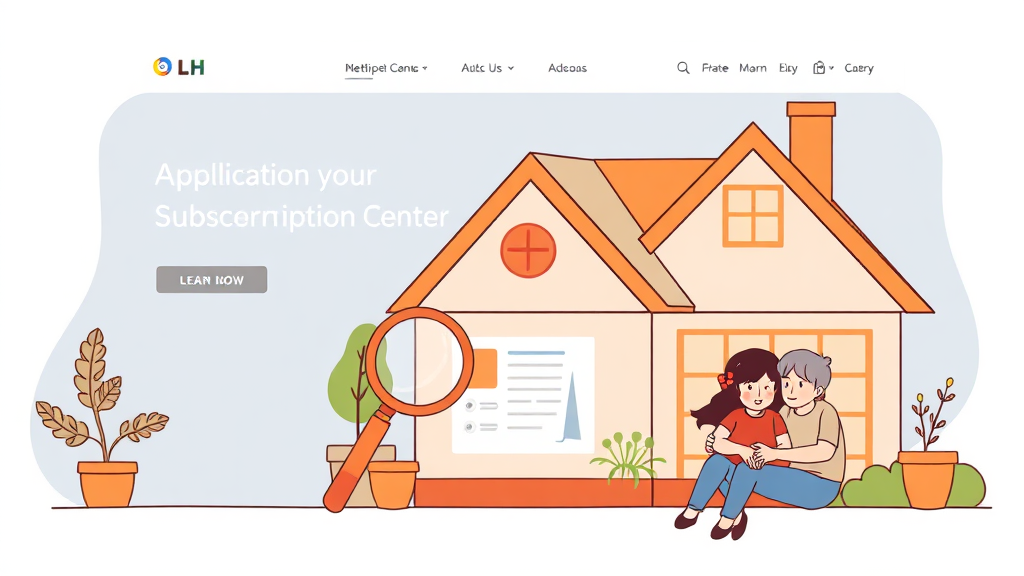 고령자 복지주택 완벽 분석: 입주 자격, 소득 기준, 신청 방법 총정리 5 신청 방법 및 절차 A to Z (illustration 스타일)