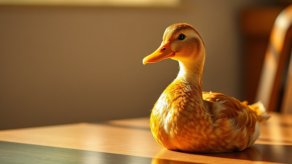 오리고기의 놀라운 효능 (realistic 스타일)