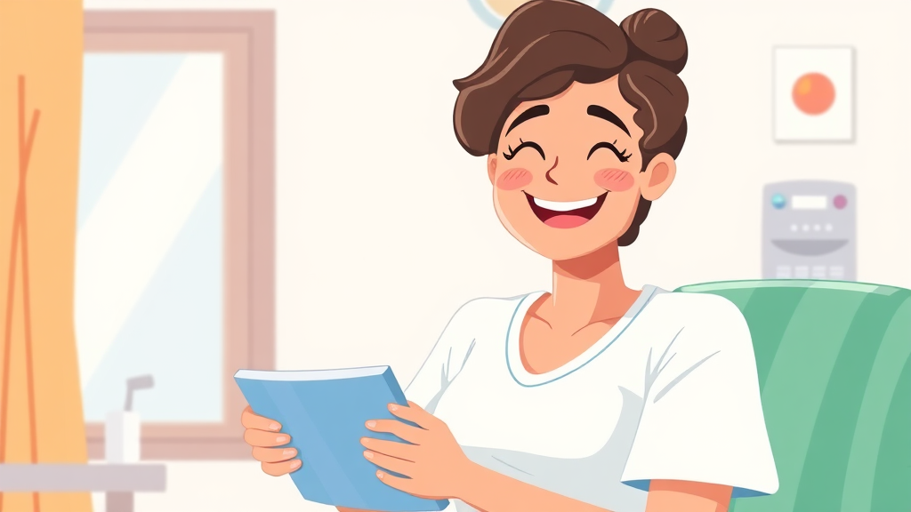 암 진단 후 토탈 케어: 식단, 운동, 멘탈 관리 & 요양병원 선택 A to Z 3 치료 중 & 후, 건강 관리 목표 설정 (illustration 스타일)