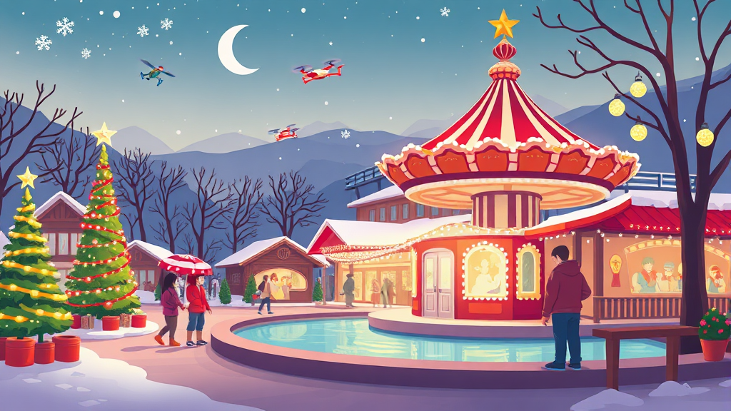 2025 크리스마스 축제 총정리: 놓치면 후회할 완벽 가이드 (위치, 프로그램, 꿀팁) 7 축제 방문 팁 (cartoon 스타일)