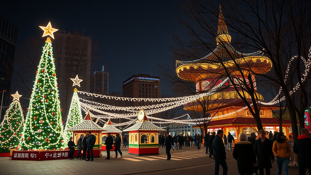 2025 크리스마스 축제 총정리: 놓치면 후회할 완벽 가이드 (위치, 프로그램, 꿀팁) 9 마무리 (realistic 스타일)