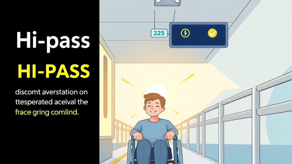 통합복지카드 하이패스 감면 총정리: 신청부터 환불, 알뜰폰 혜택까지! 3 신청 자격 및 발급 방법 (illustration 스타일)
