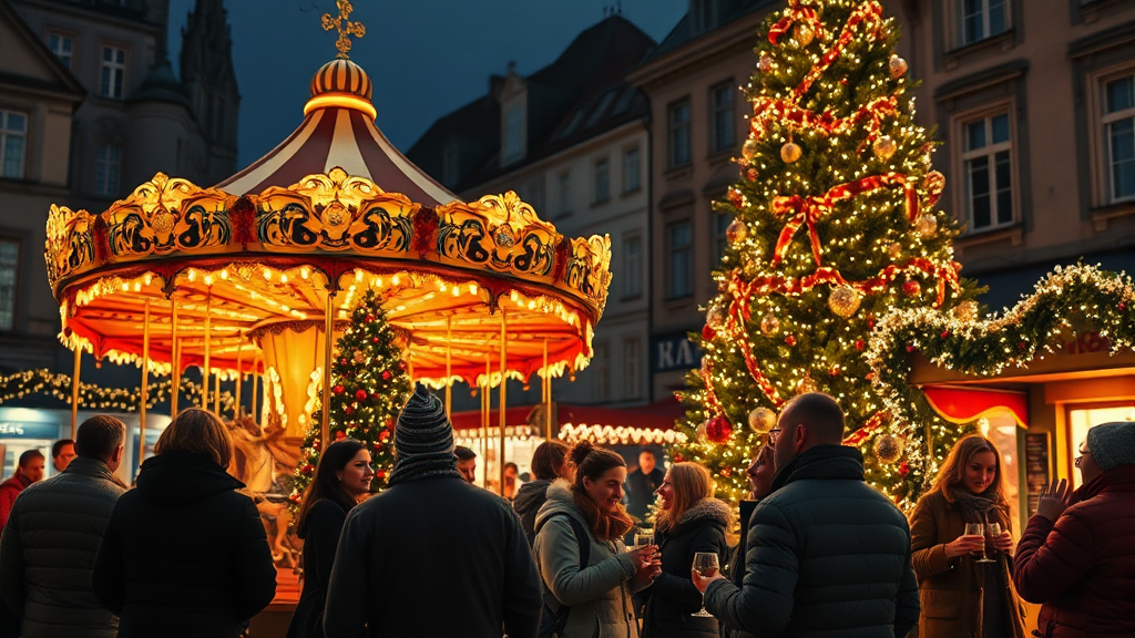 크리스마스 마켓이란? (realistic 스타일)