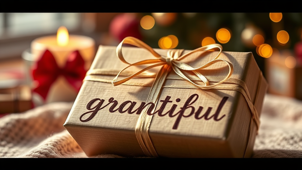 선물 선택, 핵심은? (realistic 스타일)