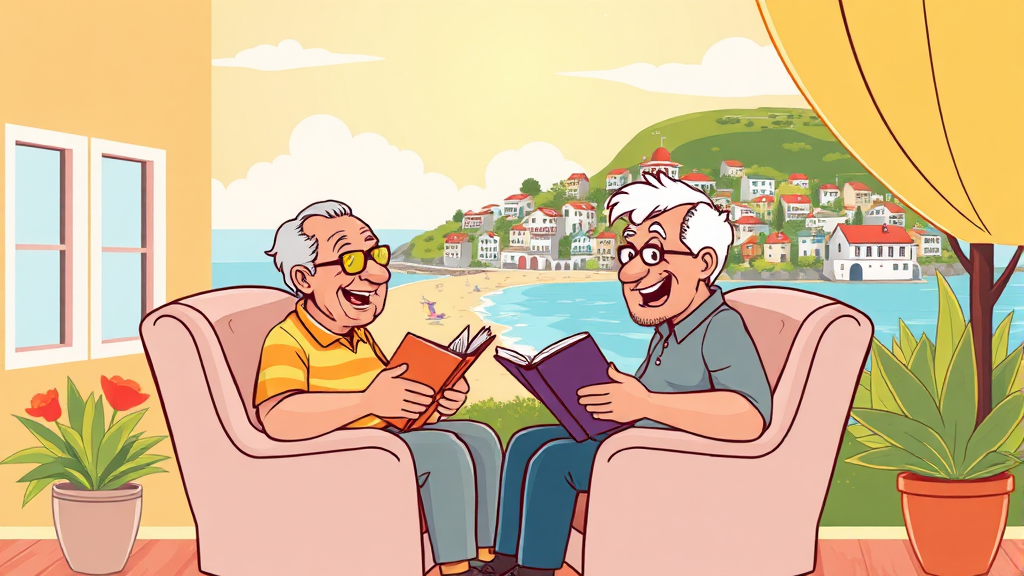 부산 실버타운 가격 완벽 비교: 유형별 분석 & 입주 시 고려사항 9 행복한 노후 설계: 결론 (cartoon 스타일)