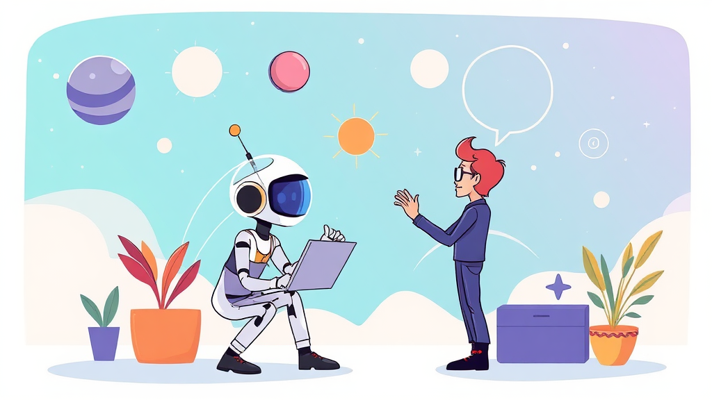 국내 AI 시장 현황과 전망: 기업 도입 사례, 투자 전략, 인재 확보 A to Z 6 AI 인재 확보 및 육성 (cartoon 스타일)