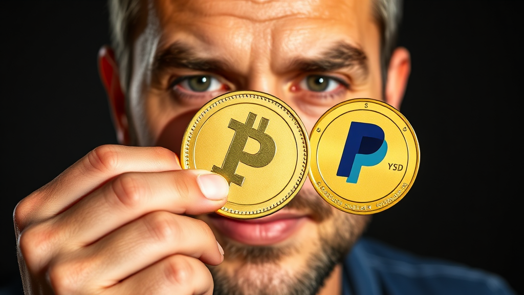 유튜브, 스테이블 코인 PYUSD 지급 도입! 크리에이터 수익 변화 A to Z 6 PYUSD 지급, 누가 받을 수 있나? (realistic 스타일)