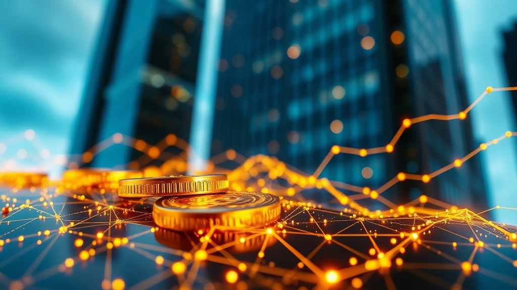 증권 토큰화: 미국 증시 혁신? 투자 기회, 규제, 시장 전망 A to Z 4 토큰화 주식의 개념 및 작동 방식 (realistic 스타일)