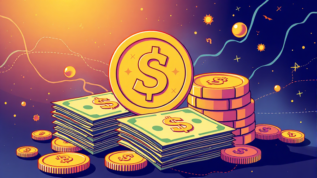 스테이블코인이란 무엇일까요? (illustration 스타일)