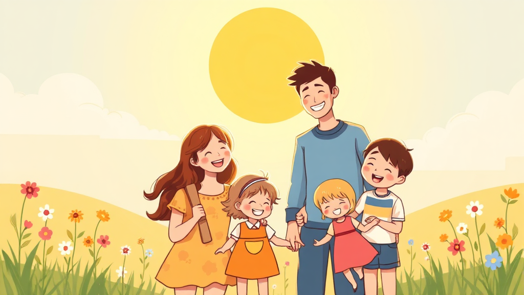 보육료 지원 제도란? (illustration 스타일)