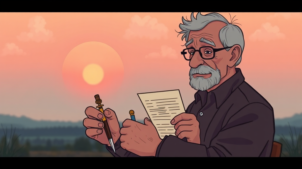 조기수령, 무엇일까요? (illustration 스타일)