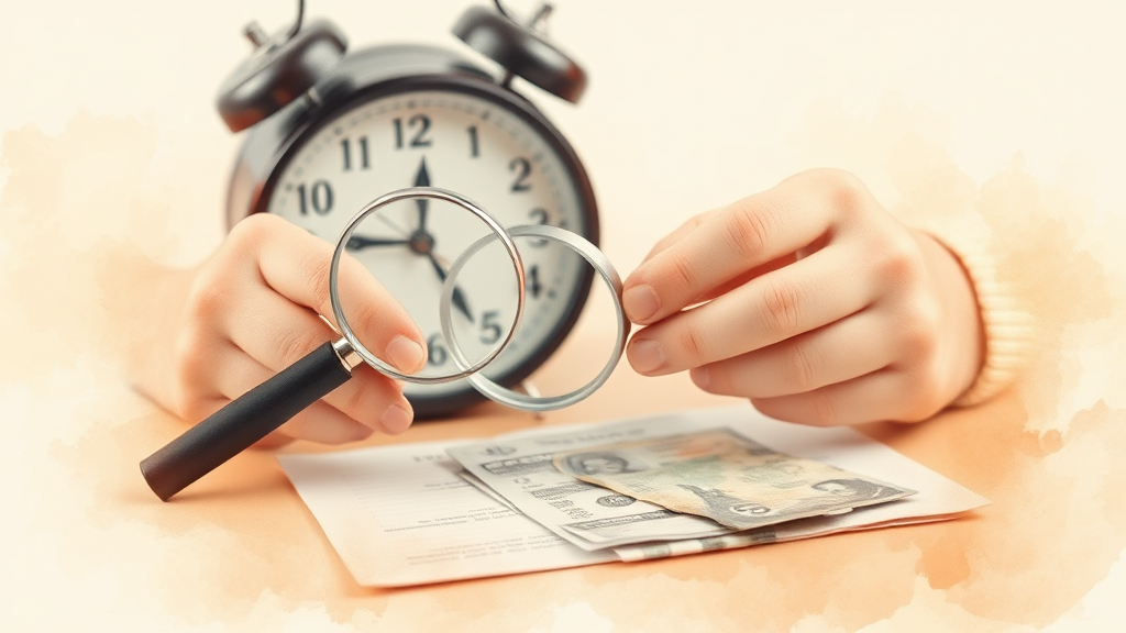 조기수령, 조건은? (watercolor 스타일)